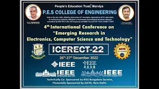 INTERNATIONAL CONFERENCE 2022 CULTURAL EVENT || ICERECT - 2022 || PESCE MANDYA