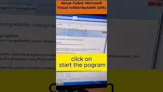 Fixed: Microsoft Visual C++ Redistributable Setup Failed Error | 100% Working Solution  