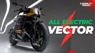Electric Superbike: Arc Vector - Luxury electric motorcycle