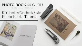 How to make an Easy DIY Booklet Style Photo Book | Tutorial