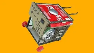 Must-Try: How to Craft a Generator with 9v Battery and Pepsi Tin