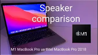 M1 MacBook Pro speaker comparison