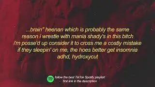 1 hour Eminem Godzilla ft.juice wrld (lyrics)