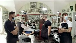 Italian Shaving old style straight Razor Old Style 360°