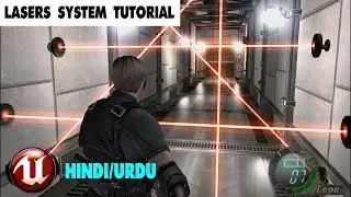Lasers system tutorial - unreal engine 4 [Hindi/Urdu]