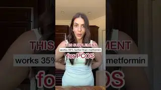 PCOS Tip: Inositol works 35% better than Metformin for PCOS! 