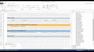 How to design printable format in Grid Format