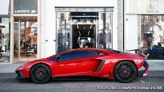 Aventador SV car spotting in Beverly Hills