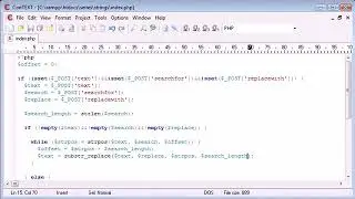 PHP 57  Creating a Find and Replace Application Part 4
