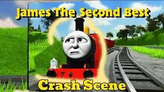 James The Second Best - Crash Scene Sodor Online Remake
