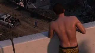 Michael and Franklin DESTROY House Scene (CHASES CHEATING TRAINER) Grand Theft Auto V