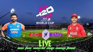 Live: INDIA vs ENGLAND ICC T20 World Cup 2024 SEMI FINAL | IND vs ENG Live | IND vs ENG Live Score