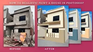How to Paint a House in Photoshop : Step-by-Step Guide