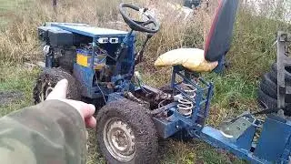 Жалко мазду но трактором долго
