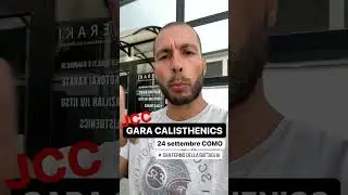 Gara di Calisthenics a como 