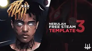 FREE STEAM ARTWORK TEMPLATE #3 | RIP XXXTentacion Edition | Designed By Nebulah (TUTORIAL)