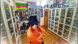My Michael Jackson Figures and Collection Room Tour