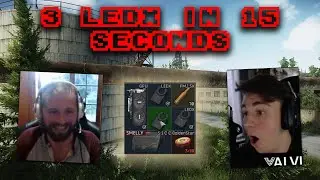 3 LEDX IN 15 SECONDS!! - Escape From Tarkov Funniest Twitch Clips 