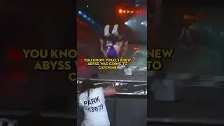 Kurt Angle’s Frontflip Off The Stage In TNA