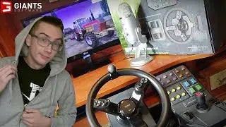 Testowanie Kierownicy Saitek do Farming Simulator 2015 ㋡ MafiaSolec