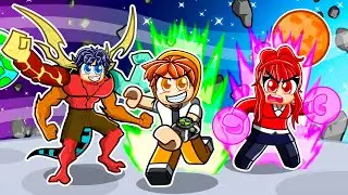 Having an OP BEN 10 FAMILY in Roblox!
