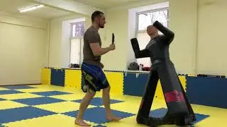 Ударная техника ног в ножевом бое