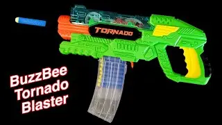 BuzzBee Tornado - Hand Powered Flywheel Blaster