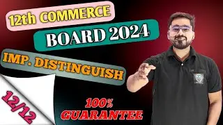 Most Important Questions of OCM  | 12th Commerce OCM | Maharashtra Board 2024