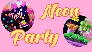 GLOW PARTY 🤩✨ Decoración de fiestas neón || Decoglob