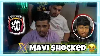 🔥Xspark Vs Team Xo | Mavi shocked 😨 | Sensei funny reaction 😂 #mavi #pubgmobile #bgmi