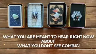 What You Are Meant To Hear Right Now About What You Don't See Coming! ✨🫔🤩✨ | Timeless Reading