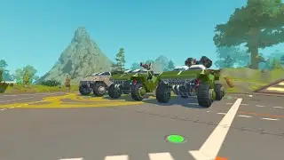 Scrap mechanic Creation showcase: M 12 Warthog, M 12 R Rockethog, M 15 Razorback
