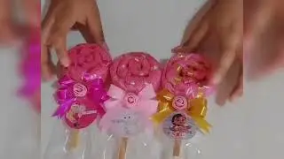 Lembrancinha com toalhinha fácil.