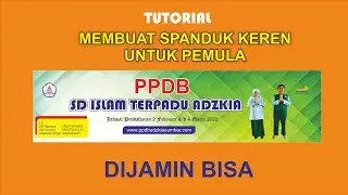 TUTORIAL MEMBUAT SPANDUK UNTUK PEMULA || DIJAMIN BISA