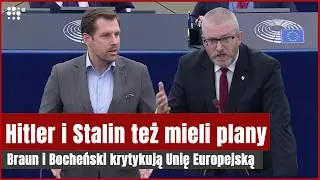 Braun porównuje UE do Hitlera, a Bocheński do ZSRR | Gazeta.pl