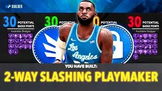 BEST 2-WAY SLASHING PLAYMAKER BUILD ON NBA 2K21 NEXT GEN! THE 2K20 DEMIGOD IS BACK! BEST SF BUILD!