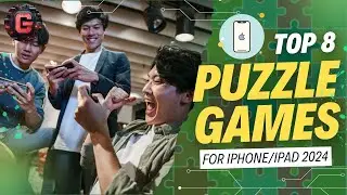 Top 8 Puzzle Games for iOS in 2024 | New Best PUZZLE GAMES for iPhone / iPad Users