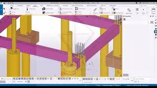 TEKLA STRUCTURE - Rusunawa #PART3