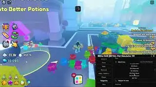 БЕСПЛАТНЫЙ ЧИТ ПЕТ СИМ99 АВТО ФАРМ | Pet Simulator 99 Script GUI Hack AUTOFARM, DUPE, INF COIN