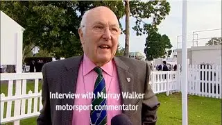 Interview with the voice of Formula 1 Murray Walker
