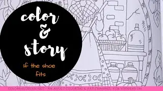 Color and Story:  Beyond the World Fairy Tale Coloring Book | Eriy