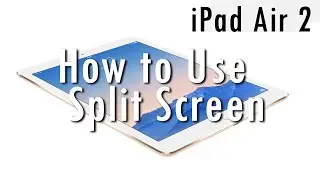 iPad Air 2 -  How to Use Split Screen​​​ | H2TechVideos​​​