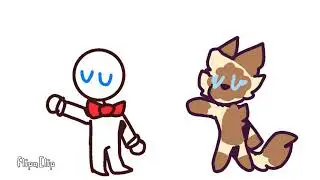 Meme FlipaClip animation (Cute Things) 💙🤍