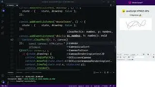 JavaScript HTML5 APIs 051 Clearing the Canvas