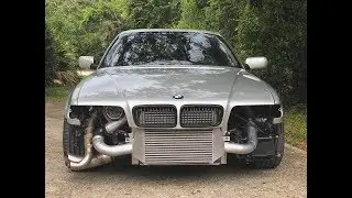 2001 BMW 740IL 6.0 LS Swap Big Single Turbo Dyno