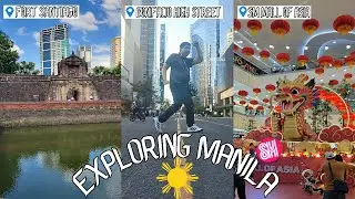 Quick Visit to Intramuros and the SM MOA!