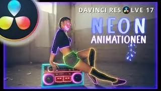 Davinci Resolve Neon Effect | Neon Animationen zeichnen (Tutorial)