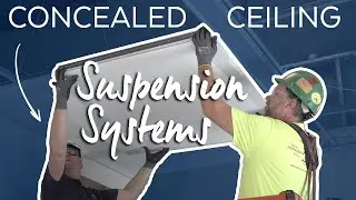 Concealed Ceiling Suspension Systems | Installation | Armstrong Ceiling Solutions