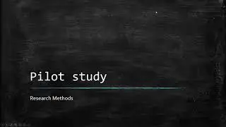 Pilot Study