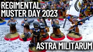 Warhammer Astra Militarum / Imperial Guard Muster Day 2023